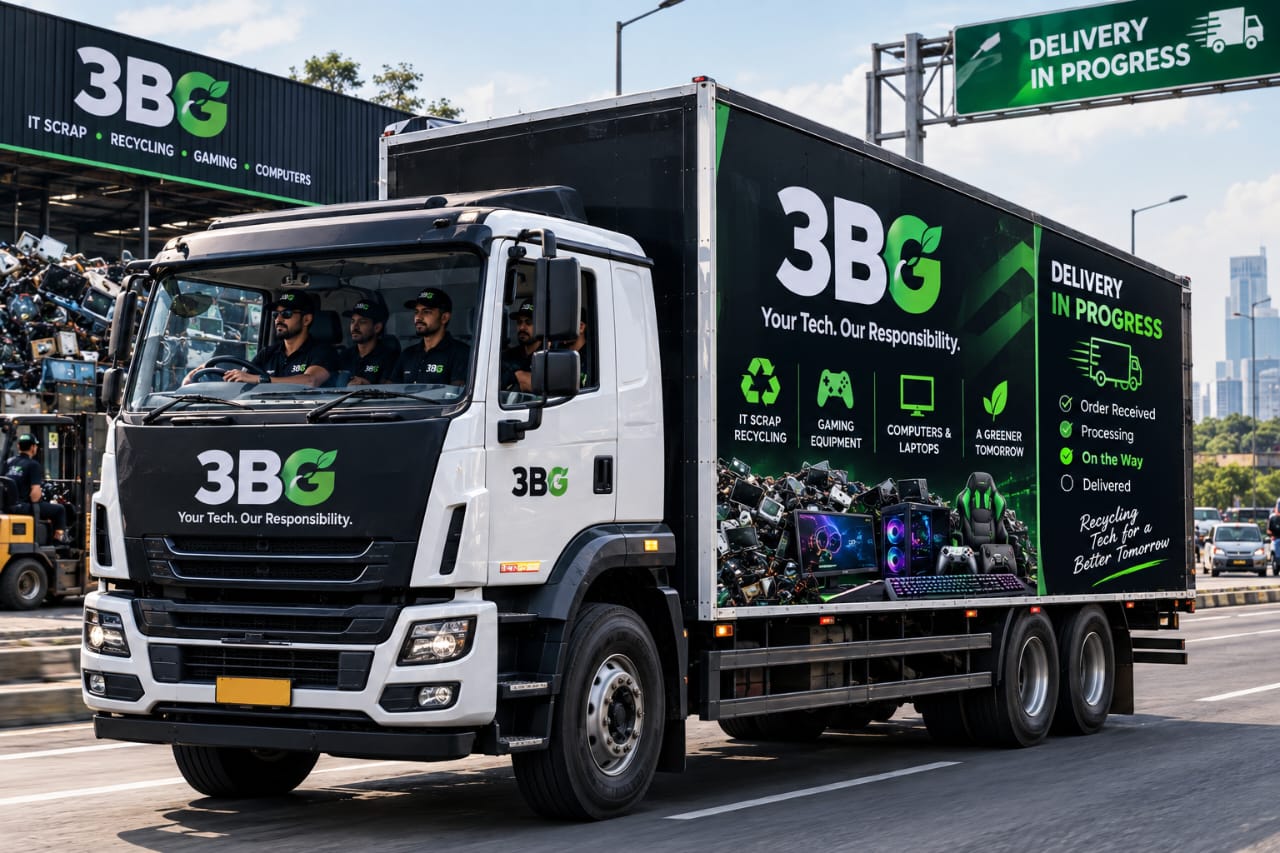 Heavy Vehicle Gaming and IT Equipment Pickup UAE